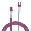 Lindy Fibre Optic Cable LC-LC OM4 Pink 2m