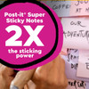 Post-it Lined 101mm x 152mm 4621r-4ssnrp Super Sticky Notes Wanderlust Pastels Collection Pack 4 | Mega Office Supplies