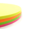 Quill 80gsm Shapes Circles 120mm Diameter Fluoro Assorted Pack of 100