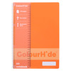 ColourHide Notebook A4 120 Page Tangerine Pack 10 | Mega Office Supplies