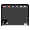 ColourHide A3 Expanding File Black Zip It | Mega Office Supplies