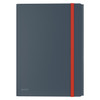 Leitz Cosy 3 Flap Folder with Pocket A4 Grey Pack of 10 | Mega Office Supplies