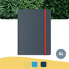 3 Flap Folder with Pocket A4 Pack of 10 Leitz Grey Cosy