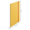 Leitz 3 Flap Folder with Display Book A4 Yellow Cosy Pack of 10 | Mega Office Supplies