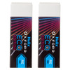 Oxford Cyber Eco Erasers Matrix Twin Pack Helix