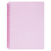 Marbig 20 Pocket Refillable Display Book with Insert Cover Assorted | Mega Office Supplies
