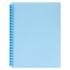 Marbig 20 Pocket Refillable Display Book with Insert Cover Assorted | Mega Office Supplies