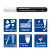 Staedtler Pastel Assorted Colours 349 Lumocolor Paint Acrylic Marker with Bullet Tip Pack of 6 | Mega Office Supplies