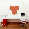 Visionchart Hexagon Pinboard Potato Skin Pack of 3 | Mega Office Supplies