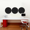 Visionchart Poppy Seed Pack of 3 Dots Pinboard | Mega Office Supplies