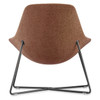 Rapidline Rust Lutie Cross Base Breakout Lounge Chair 755 x 730 x 760mm | Mega Office Supplies