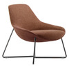 Rapidline Base Breakout Lounge Chair 755 x 730 x 760mm Rust Lutie Cross | Mega Office Supplies