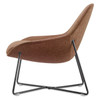 Rapidline Lounge Chair 755 x 730 x 760mm Rust Lutie Cross Base Breakout | Mega Office Supplies