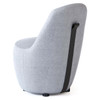 Rapidline Myk Light Grey Fabric Single Seater Lounge Chair