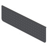 Rapidline Arch Perforated Modesty Panel 1300 W x 300mm H Black | Mega Office Supplies