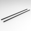 Rapidline Black Rail Extension Beam Only for Boost Plus Workstation