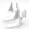 Rapidline Screen Bracket Set of 2 White Only for Boost Plus Single Sided Workstation