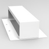 Rapidline Screen Bracket White Boost and Halo Back To Back Workstation | Mega Office Supplies