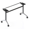 Rapidline Typhoon Flip Top Table Frame to Suit 2100mm W Black with Aluminium Foot | Mega Office Supplies