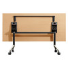 Rapidline Black All Over Typhoon Flip Top Table Frame to Suit 1500mm W | Mega Office Supplies