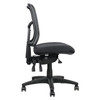 Rapidline Mirae Medium Mesh Back Black Fabric Operator Chair