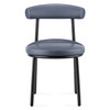 Rapidline Nyx Breakout and Dining Chair French Navy PU