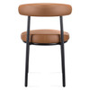 Rapidline Nyx Breakout and Dining Amber PU Chair
