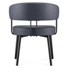 Rapidline Hera French Navy PU Breakout and Dining Chair
