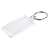 Creative School Supply Pack of 10 Rectangle Key Ring Tags | Mega Office Supplies
