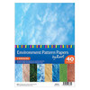 Creative School Supply Environment Pattern Papers A4 Pack of 40 | Mega Office Supplies