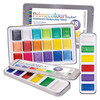 Creative School Supply Pack of 6 Zart Primecolours Pearlescent Watercolour Paints Assorted | Mega Office Supplies
