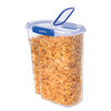Sistema Klip It Plus Plastic 4.2L Cereal Container Dark Blue