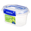 Sistema Klip It Plus Plastic Container Rectangle 400ml Dark Blue
