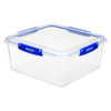 Sistema Klip It Plus Square Plastic Container 5.5L Dark Blue