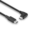 USB 2.0 Type C Cable 90 Degree Lindy 0.5m