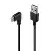 Lindy 1m USB 2.0 Type A to C Cable, 90° Right Angle | Mega Office Supplies