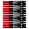 Artline Permanent Marker Single Red Antimicrobial Supreme Pack of 12 | Mega Office Supplies
