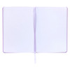 Spirax Dotted Lilac Platinum Premium Journal A5 160 Page - Pack of 10 | Mega Office Supplies