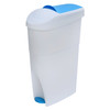 Dolphy Sanitary Bin with Paddle 18L White and Blue | Mega Office Supplies Dolphy Sanitary Bin with Paddle 18L White and Blue | Mega Office Supplies