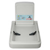 Dolphy High Density Polyethylene White Vertical Baby Change Station | Mega Office Supplies