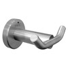 Dolphy Stainless Steel Double Robe Hook 50x90mm Silver | Mega Office Supplies