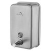 Dolphy Stainless Steel Rectangle Soap Dispenser 1100ml Silver | Mega Office Supplies