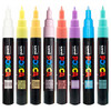 Posca PC-1M Paint Marker Pen Extra Fine Pastel Assorted Bullet Wallet of 8