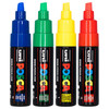 Posca PC-8K Paint Marker Pen Bold Assorted Chisel Wallet of 4