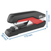 Rapid Black/Red SO60 Supreme Omnipress Fullstrip Stapler | Mega Office Supplies
