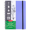 Derwent Academy Visual Art Diary A5 Portrait 120 Page Very Peri - Pack of 5 | Mega Office Supplies