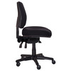 Buro Mid Back with Seat Slide without Arms Navy Roma 3 Lever | Mega Office Supplies