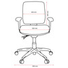 Buro Green Roma 3 Lever Mid Back with Seat Slide with Arms | Mega Office Supplies