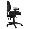 Buro Mid Back with Seat Slide with Arms Green Roma 3 Lever | Mega Office Supplies