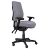Buro Roma 3 Lever High Back with Seat Slide with Arms Charcoal | Mega Office Supplies